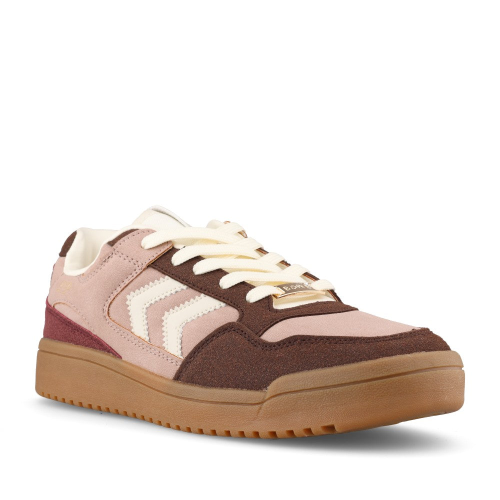 Lloyd & Pryce Ladies Muir Trainer In Cocoa Rosa