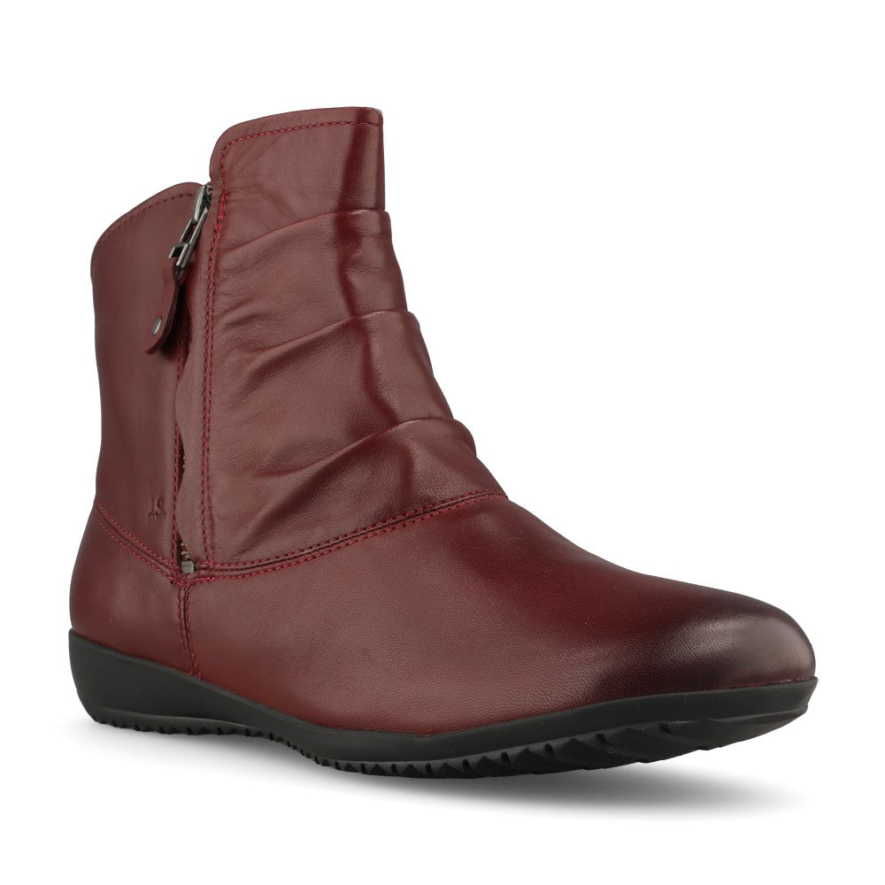 Josef Seibel Ladies 79724 Naly 24 Ankle Boot In Burgandy