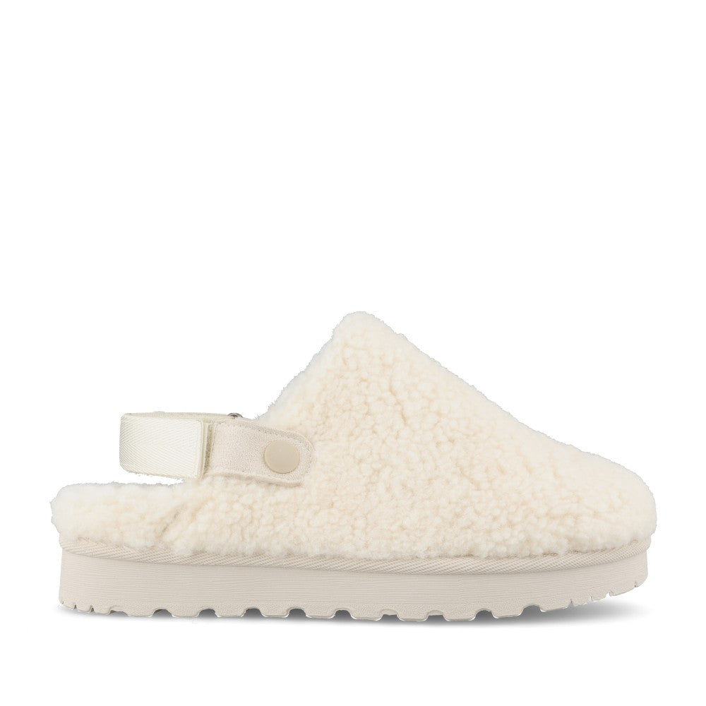 Lunar Ladies Naples KLZ002 Slipper In Off White