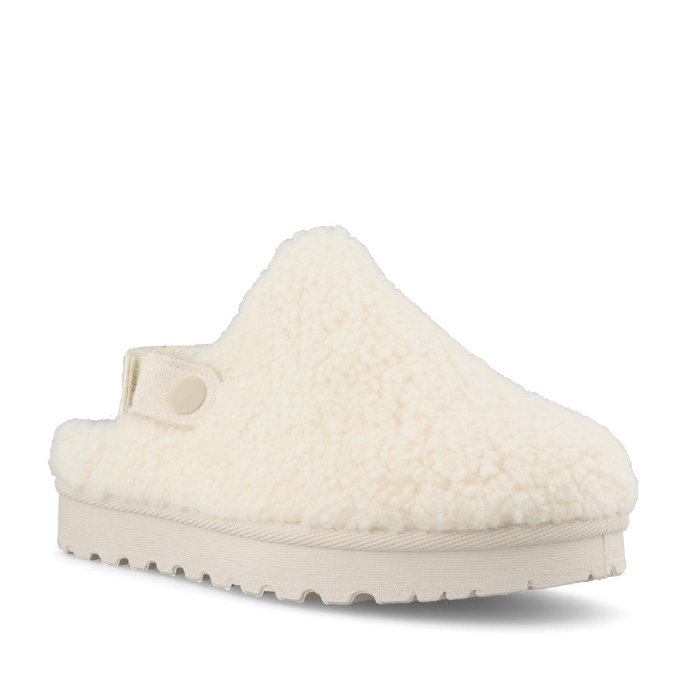 Lunar Ladies Naples KLZ002 Slipper In Off White