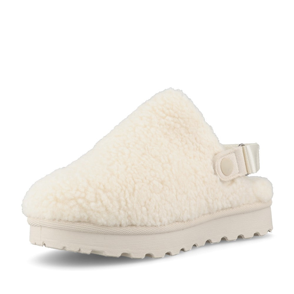 Lunar Ladies Naples KLZ002 Slipper In Off White