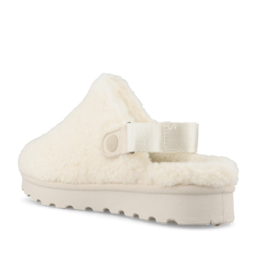 Lunar Ladies Naples KLZ002 Slipper In Off White