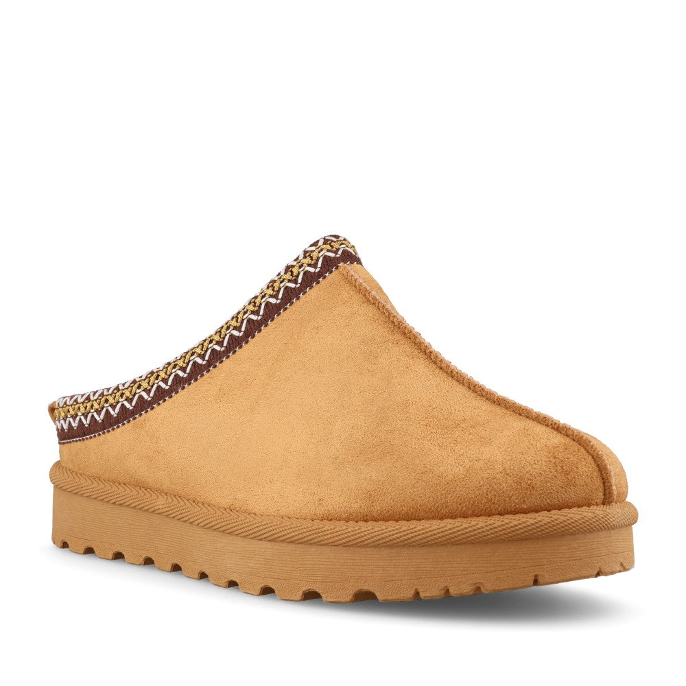 Lunar Ladies Nepal KLZ003 Slipper In Tan