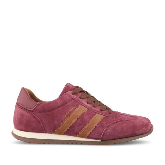 Drilleys Ladies Ninety Nine Trainer In Razzberry
