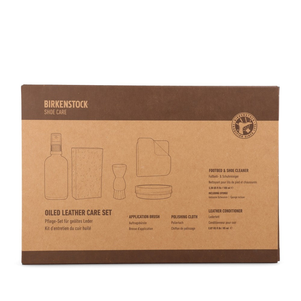 Birkenstock Accessories OILED CARE Oiled Leather Care Set in Neutral