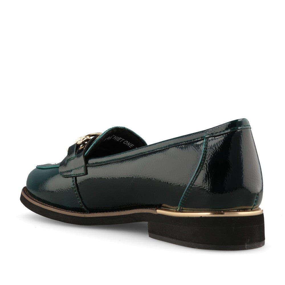 Zanni & Co Ladies Phan Thiet Shoe In Teal Green