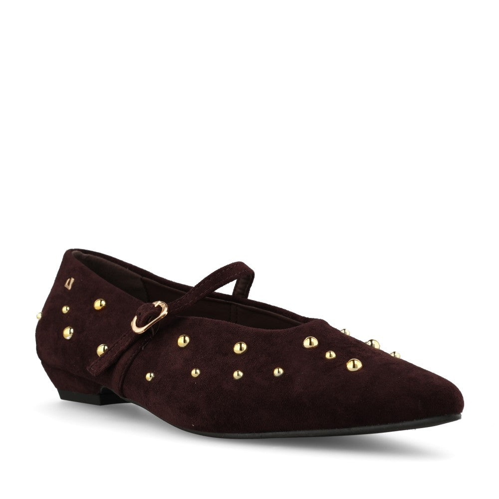 Una Healy Ladies Picture Window Mary Jane Shoe In Choco