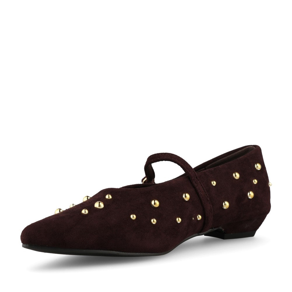 Una Healy Ladies Picture Window Mary Jane Shoe In Choco