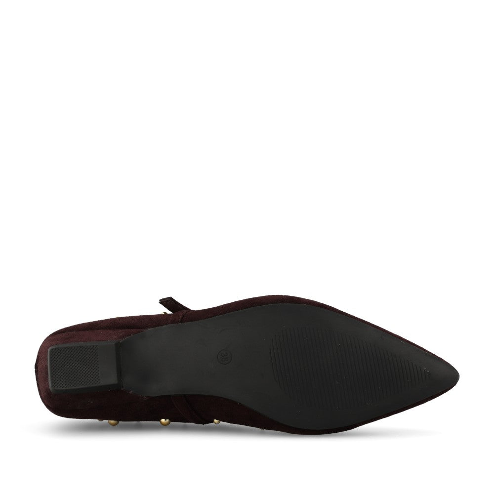 Una Healy Ladies Picture Window Mary Jane Shoe In Choco