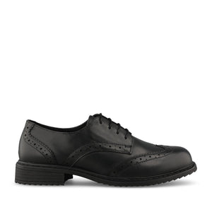 Teds Girls Pomona Laced Brogue in Black