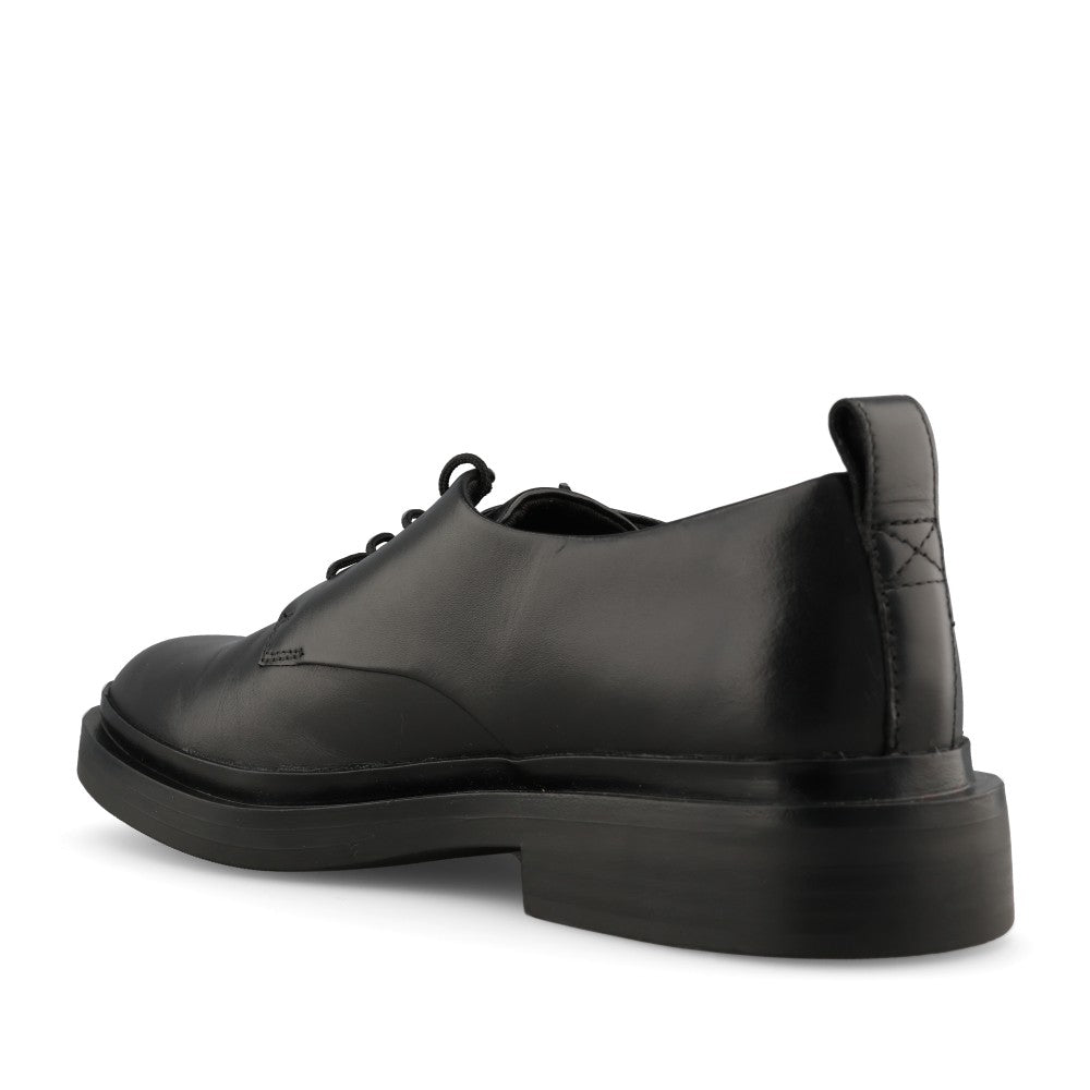 Clarks Ladies 26327263 Previa Lace In Black Leather