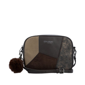 Remonte Ladies Q0674-25 Handbag In Brown Multi