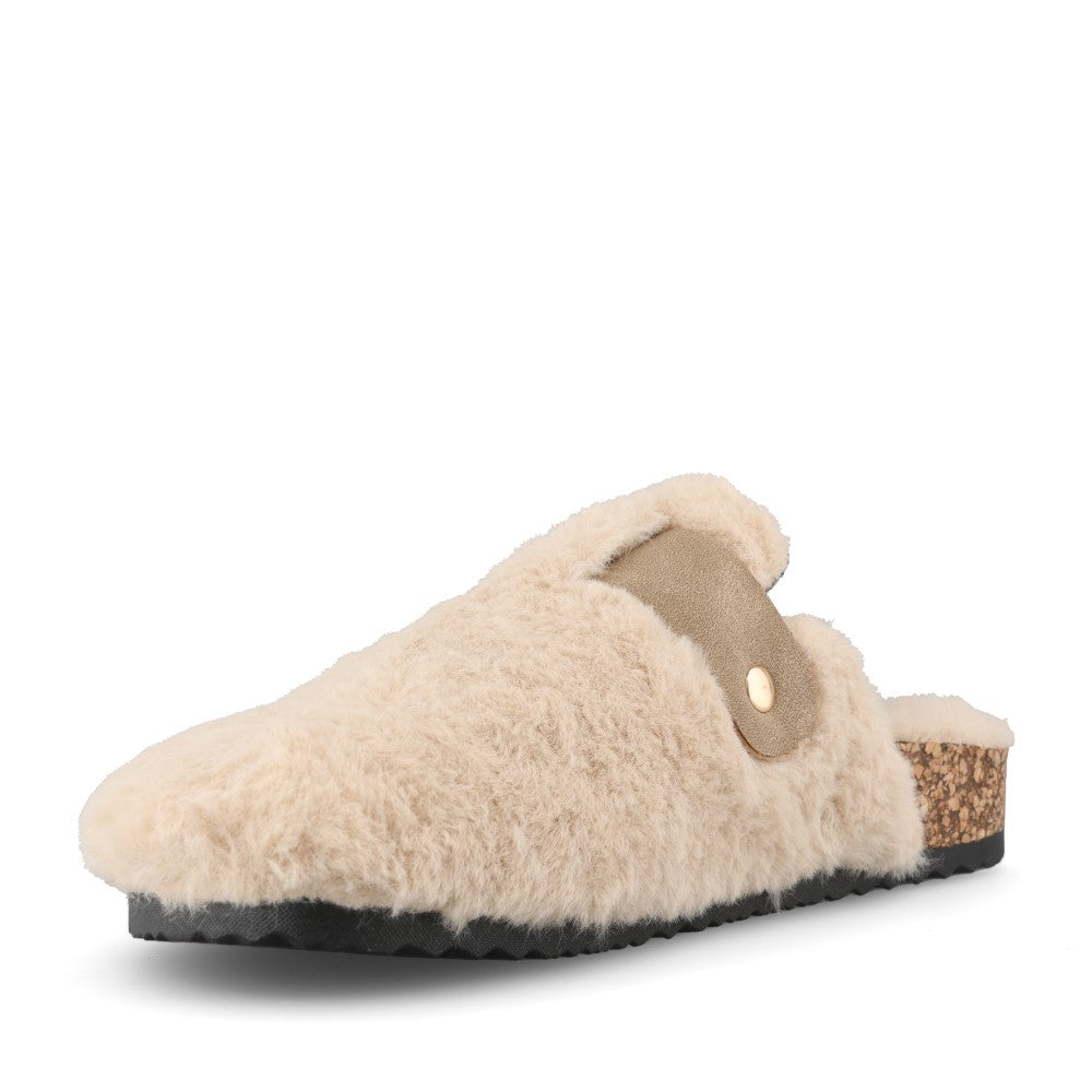 Lunar Ladies Rhianna KLC002 Slipper In Beige