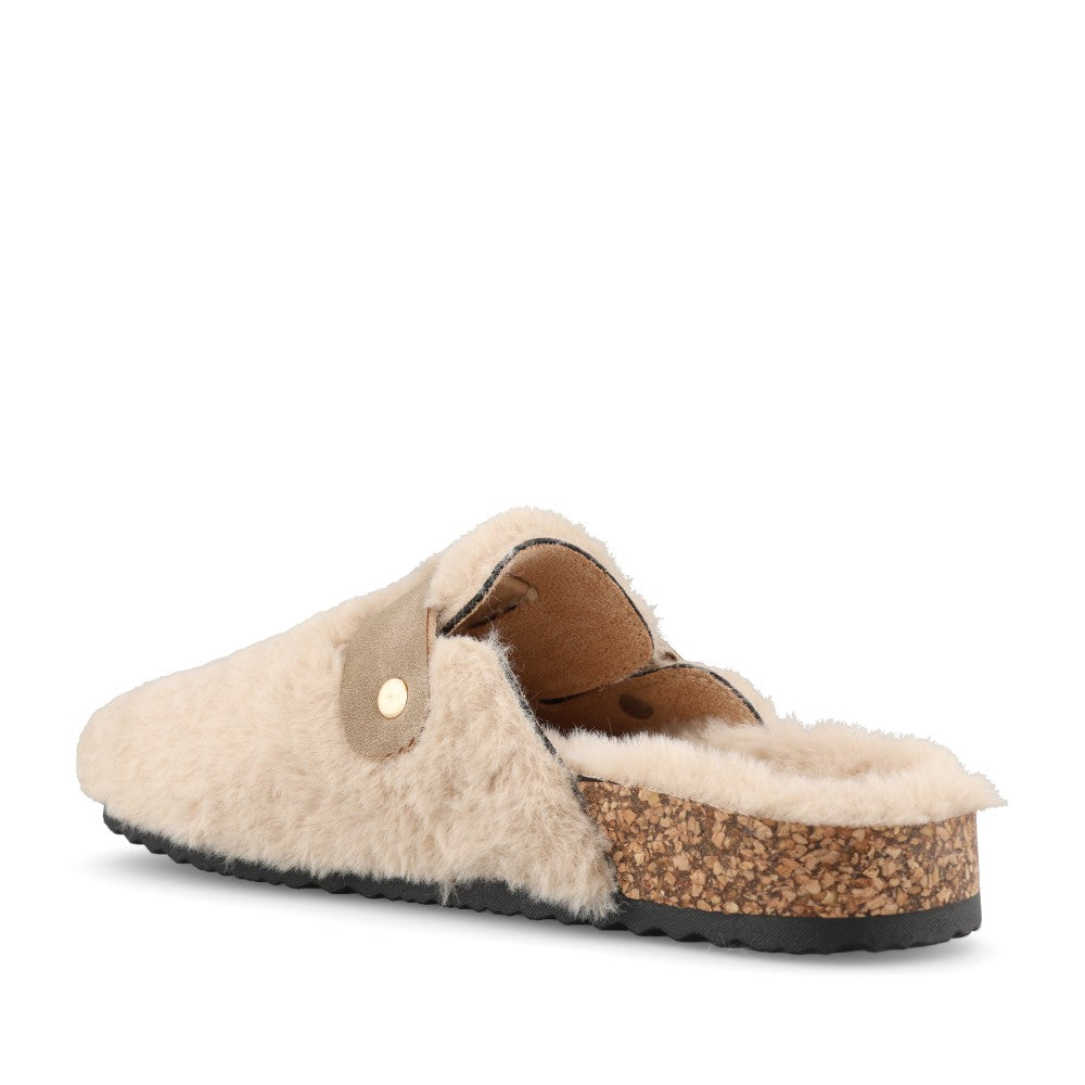 Lunar Ladies Rhianna KLC002 Slipper In Beige