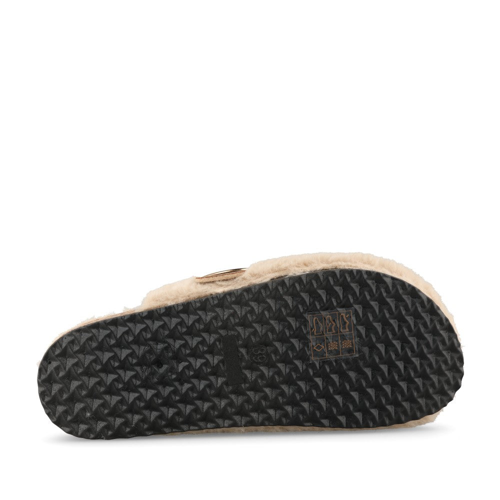 Lunar Ladies Rhianna KLC002 Slipper In Beige