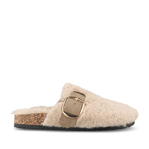 Lunar Ladies Rhianna KLC002 Slipper In Beige