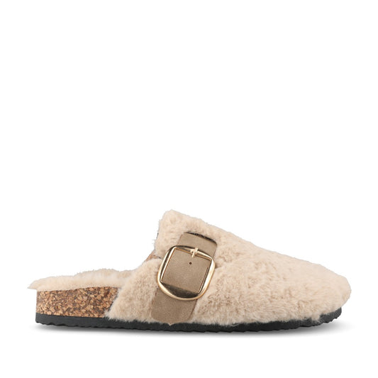 Lunar Ladies Rhianna KLC002 Slipper In Beige