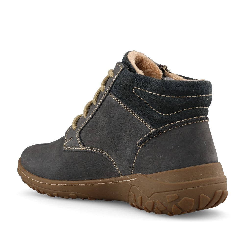 Josef Seibel Ladies 90554 Ruby 54 Ankle Boot In Navy