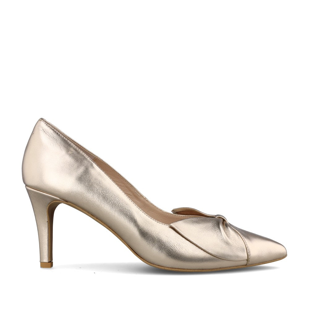 Emis Ladies 8550/821o Court Shoe In Gold