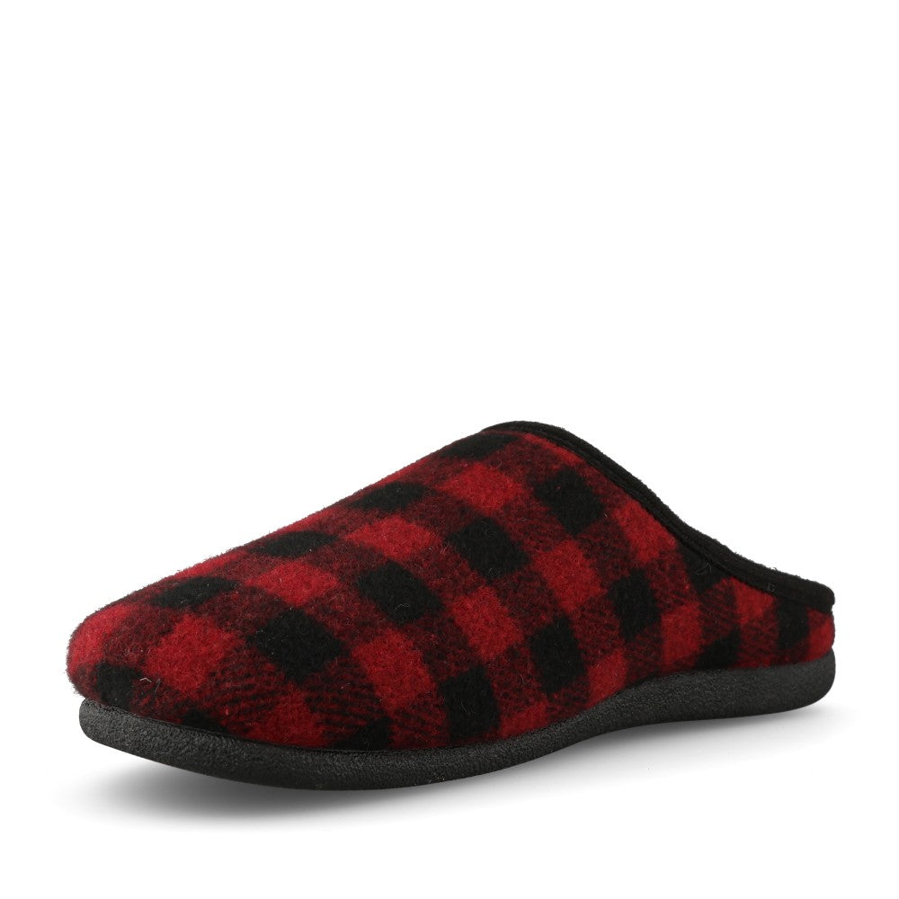 Hot Potatoes Mens Savannah 73885 Slipper In Burgundy