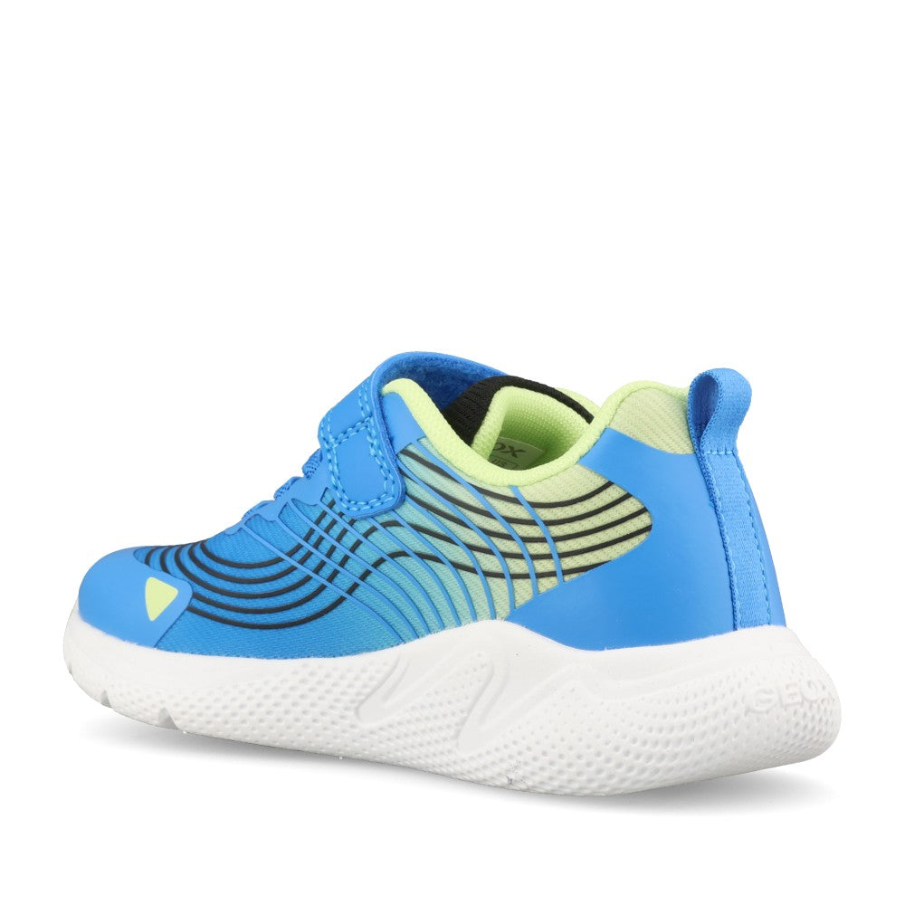 Geox Boys Sprintye B664UA Trainer In Blue