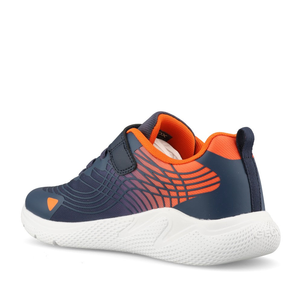 Geox Boys Sprintye J66GBB Trainer In Navy