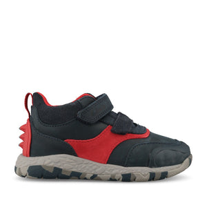 Clarks Boys Steggy Rex K F-Fit Boot in Navy
