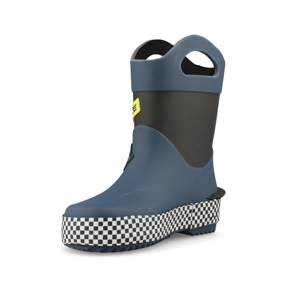 Clarks Boys Tarri Dash T G-Fit Welly in Navy