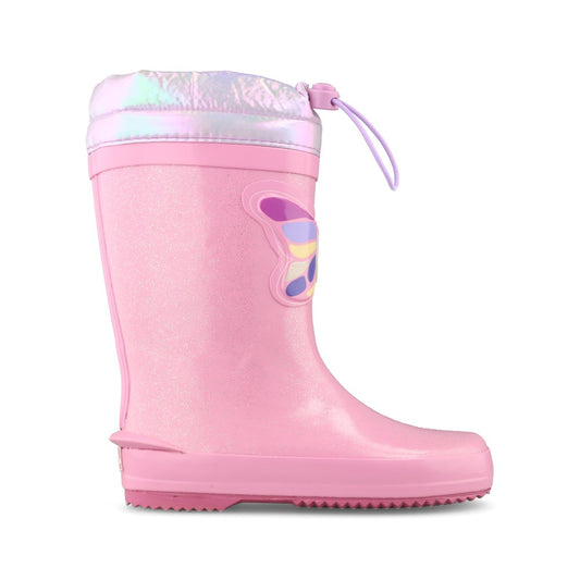 Clarks Girls Tarri Race K G-Fit Welly in Pink