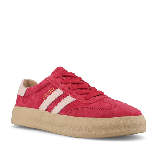 Drilleys Ladies Thirty Three Trainer In Scarlett