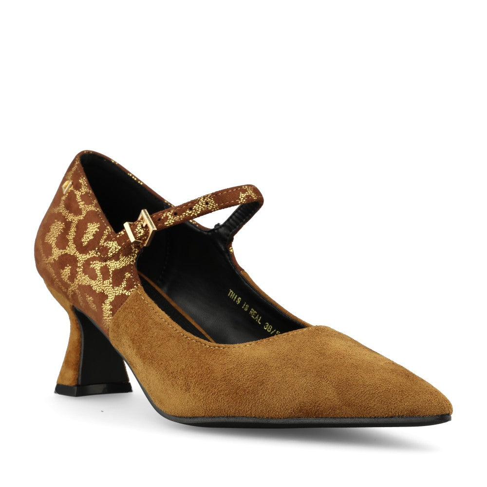 Una Healy Ladies This Is Real Court Shoe In Mellow Truffle