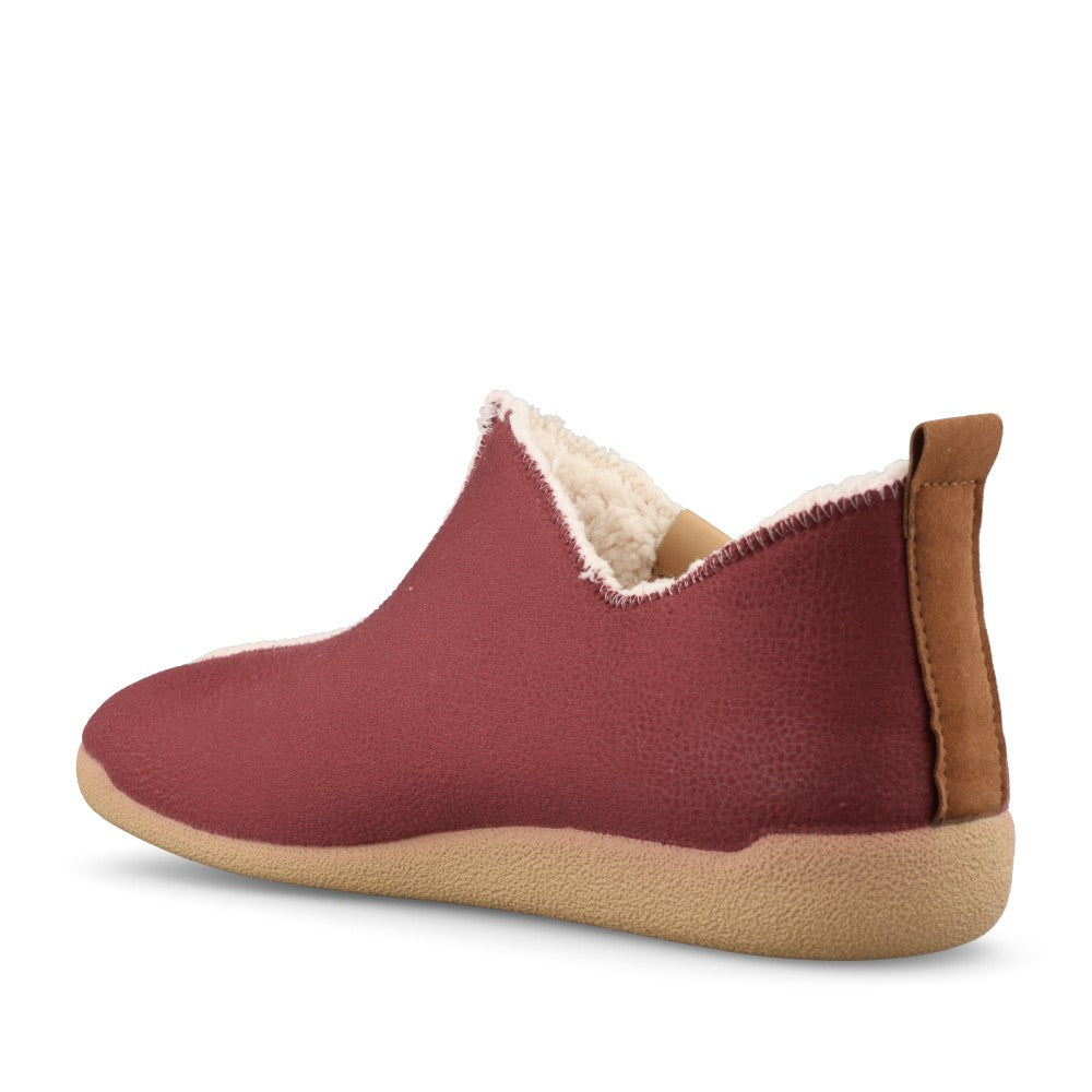 Lotus Ladies Franscisca ULH138 Slipper In Burgundy