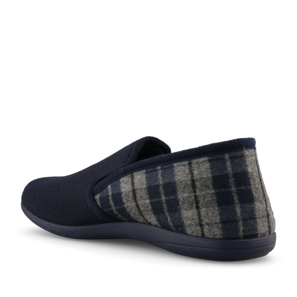 Lotus Mens Carlos UMH047 Slipper In Navy