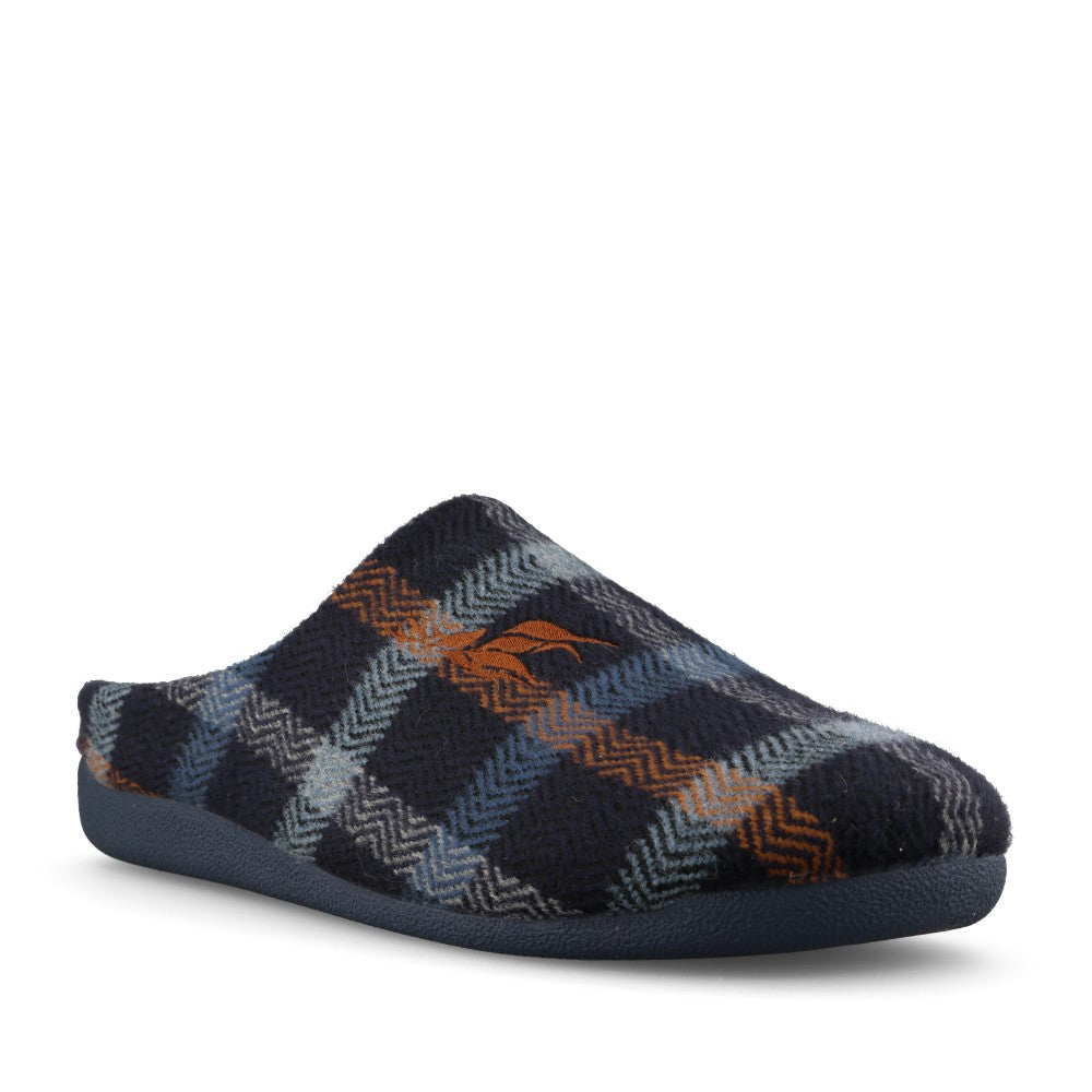 Lotus Mens Luis UMH062 Slipper In Navy