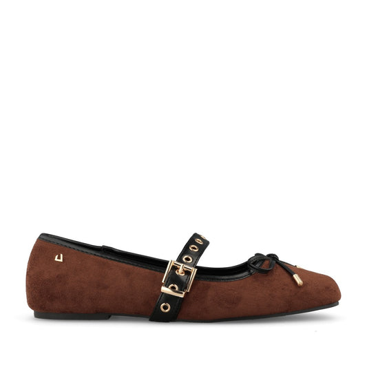 Una Healy Ladies Verano Rosa Mary Jane Shoe In Sienna