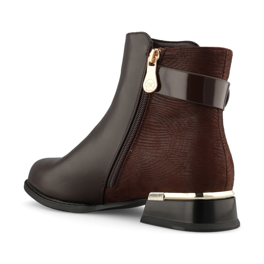 Zanni & Co Ladies Wuqi Boot In Brown