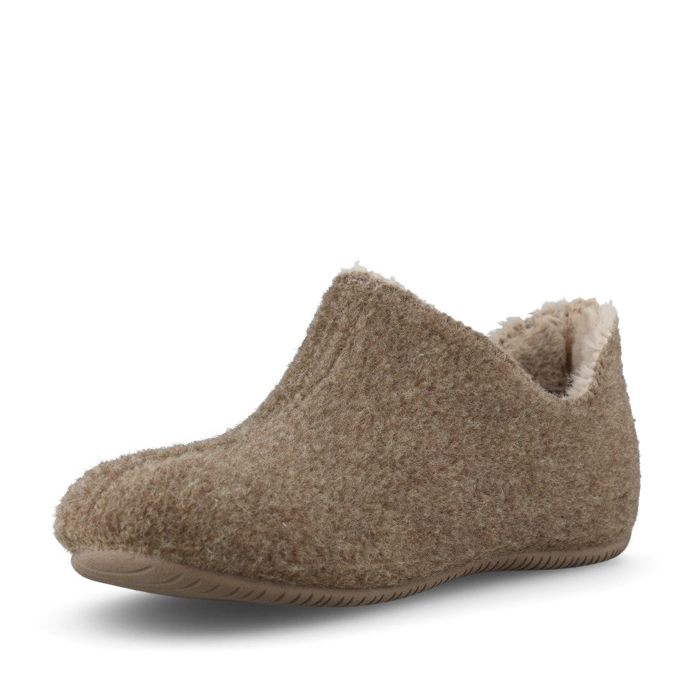 Verbenas Ladies Yoi Picos Slipper In Taupe