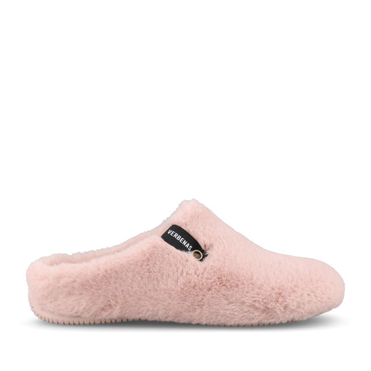 Verbenas Ladies York Groseto Mule Slipper In Antique Pink