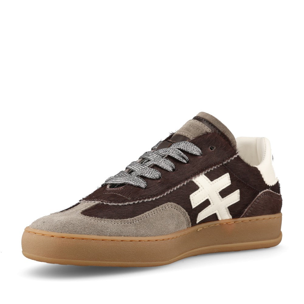Another Trend Ladies A032 9112 Trainer In Brown