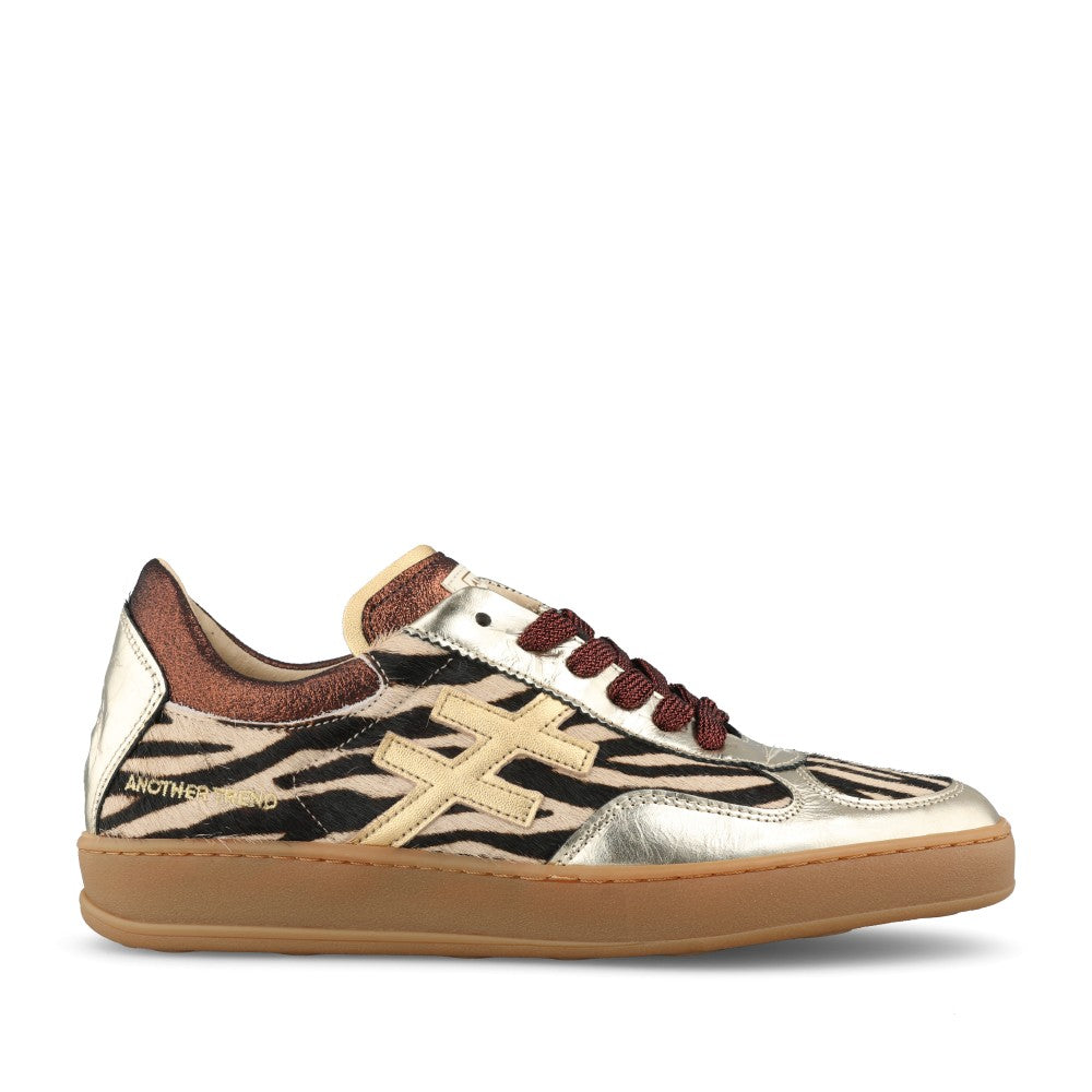 Another Trend Ladies A034 9043 Trainer In Silver