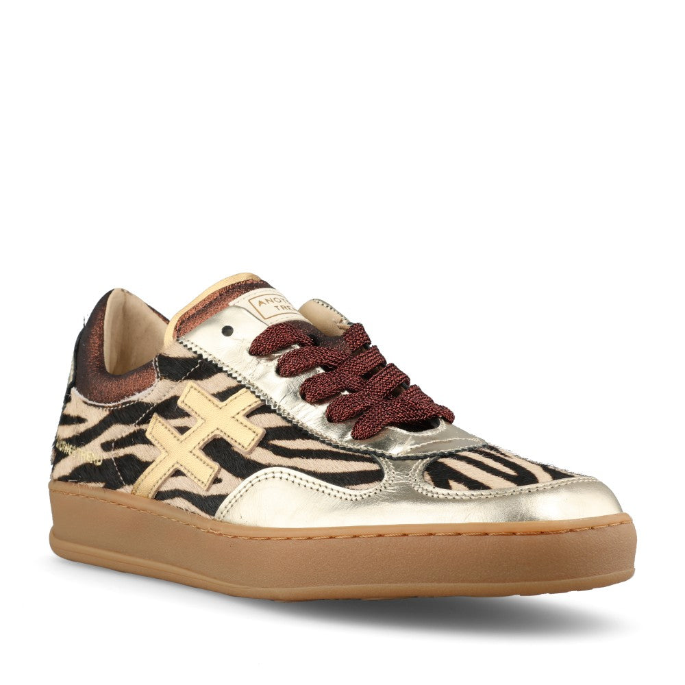 Another Trend Ladies A034 9043 Trainer In Silver