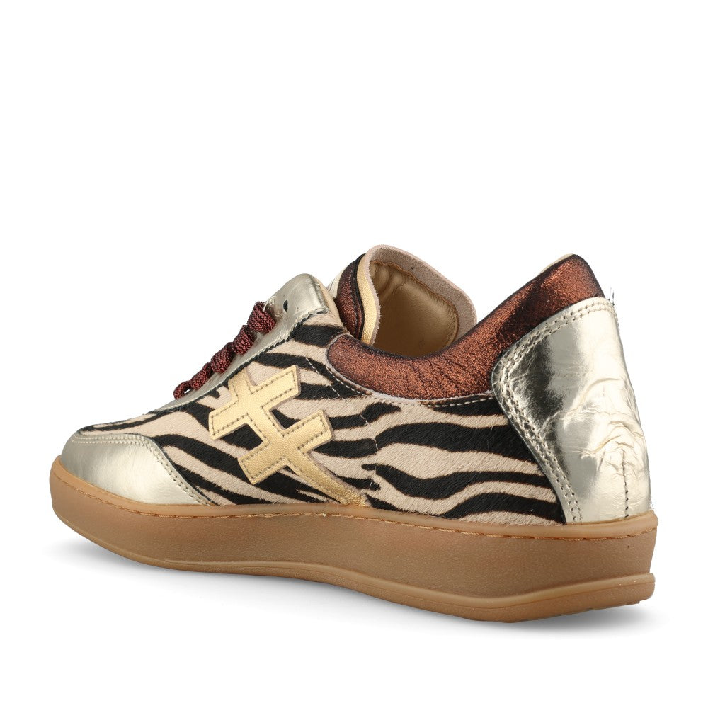 Another Trend Ladies A034 9043 Trainer In Silver