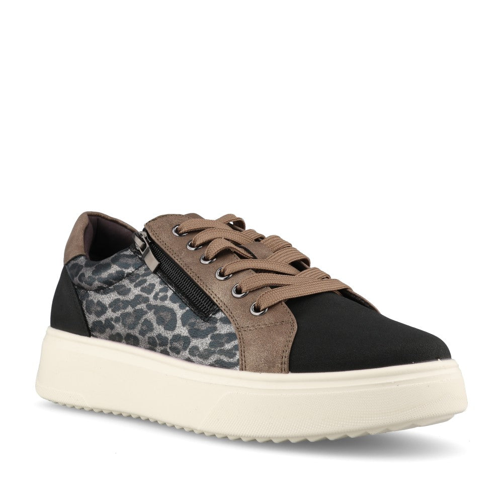 Lunar Ladies Brenda DLN002 Trainer In Black
