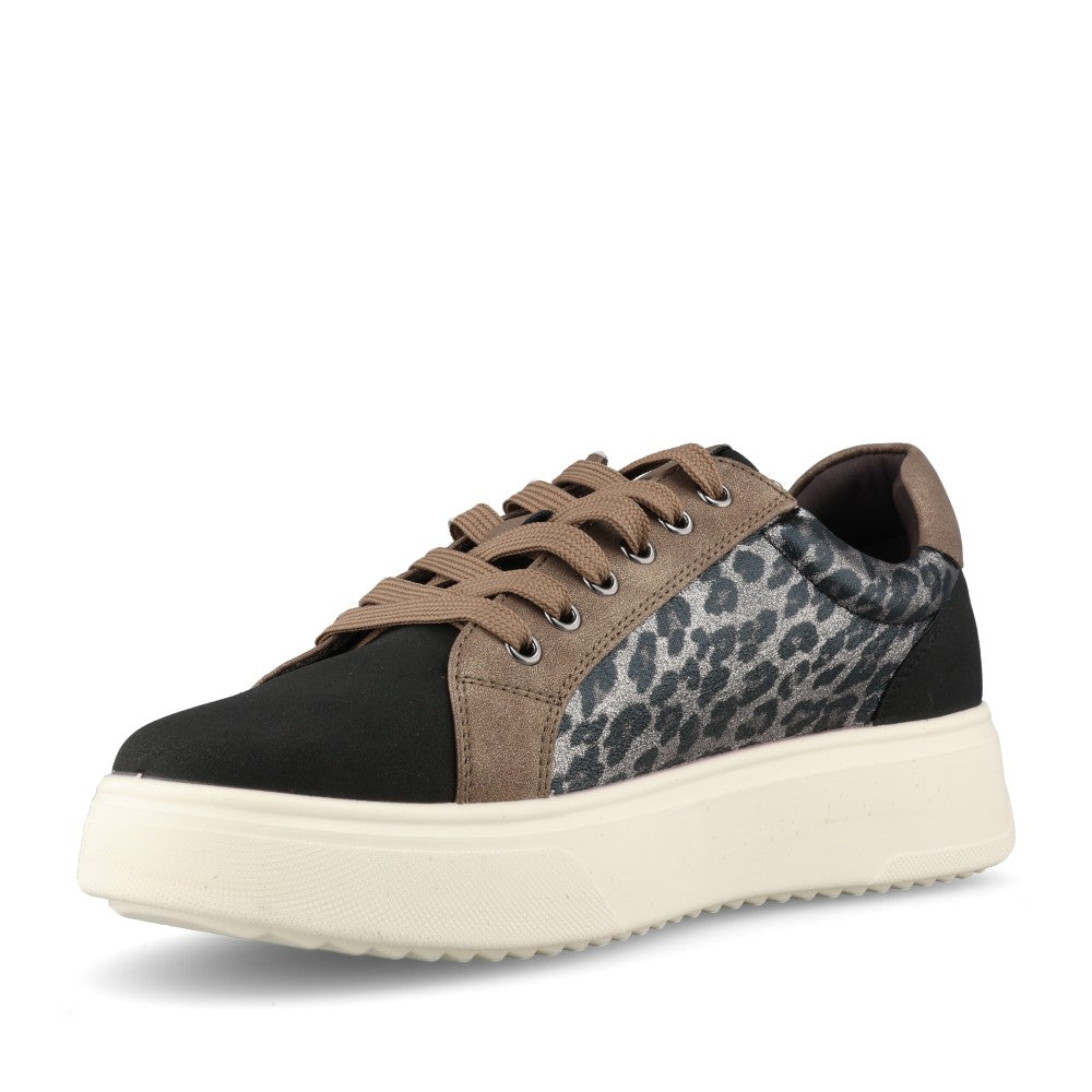 Lunar Ladies Brenda DLN002 Trainer In Black