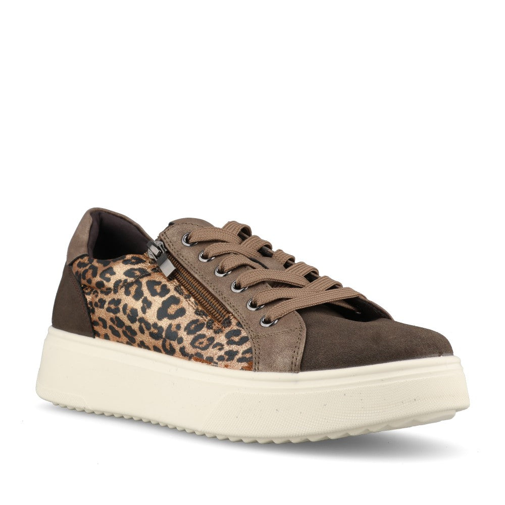 Lunar Ladies Brenda DLN002 Trainer In Brown