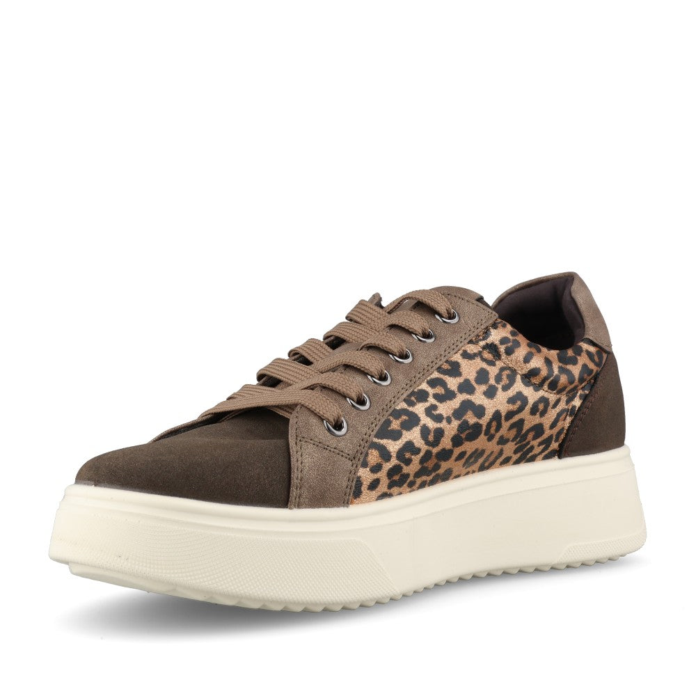 Lunar Ladies Brenda DLN002 Trainer In Brown