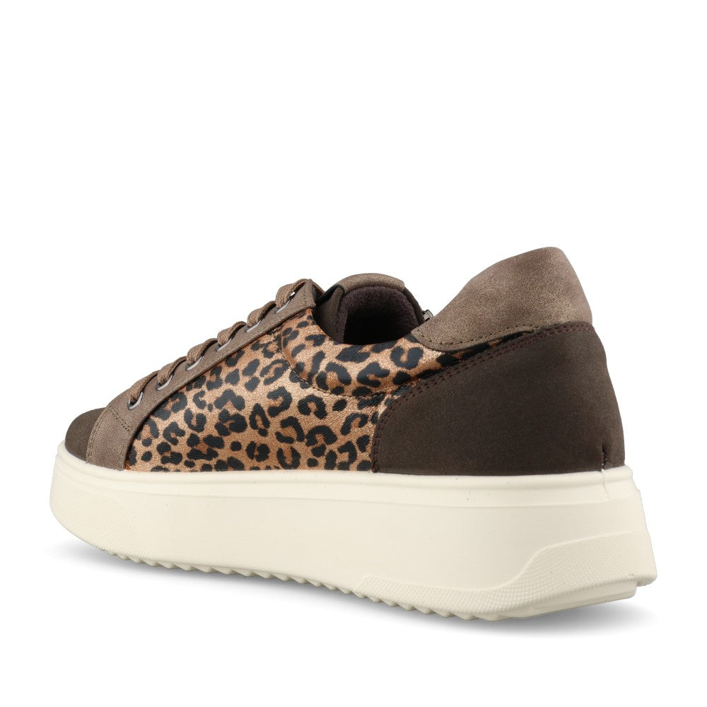 Lunar Ladies Brenda DLN002 Trainer In Brown