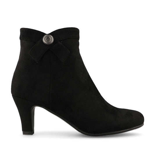 Redz Ladies D6031 Ankle Boot In Black