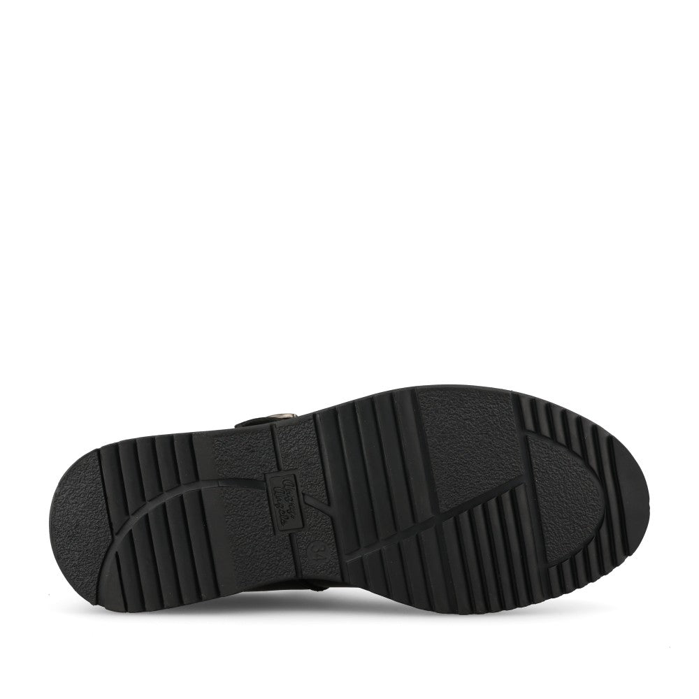 Girls Envisage Black Hi Shine T-bar Shoe In Black