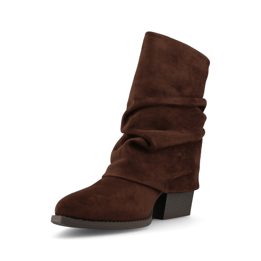 Lunar Ladies Monica GLW043 Boot In Dark Brown